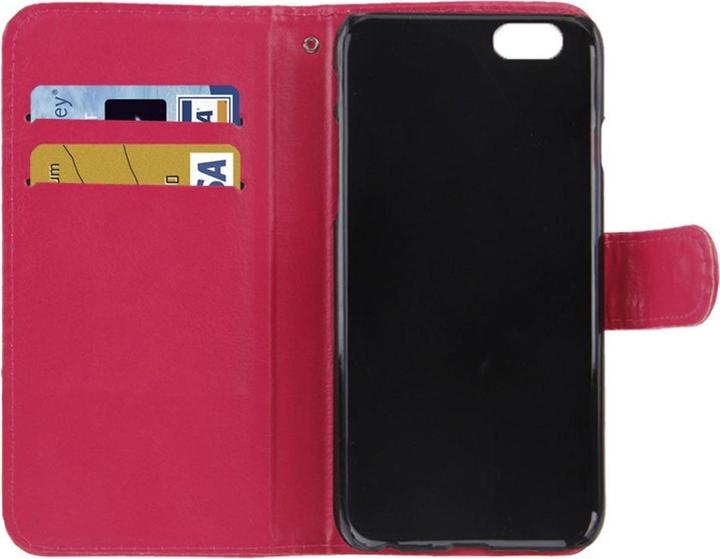 Actual product image König Design Protective cover mobile case (flip landscape) for mobile Apple iPhone 6 Plus Pink (Apple iPhone 6 Plus)