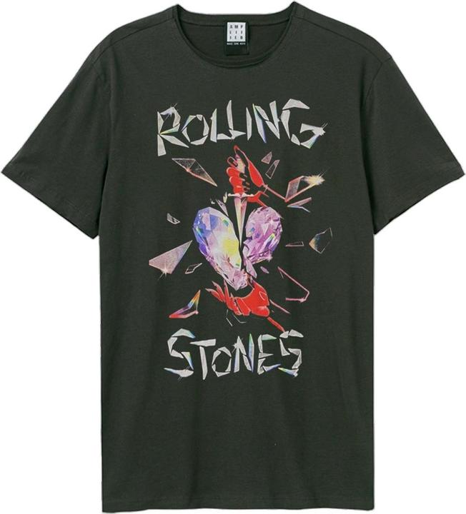 Actual product image Amplified Unisex Adult Hackney Diamonds The Rolling Stones T-Shirt (XS)