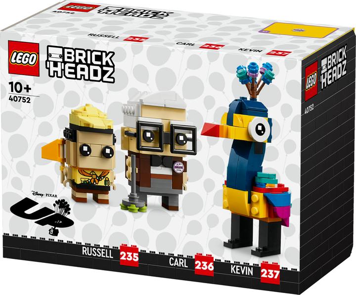Produktbild LEGO Disney Carl, Russell und Kevin (40752, LEGO Brickheadz)