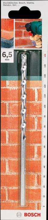 Produktbild Bosch Zubehör Steinbohrer nach ISO 5468 D= 6,5 mm L= 150 mm (5.5 mm)