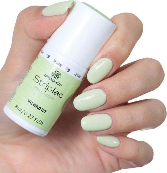 Image du produit Alessandro Striplac Peel or Soak off Wild Ivy (193 Wildy Ivy, Vernis à ongles effet gel)