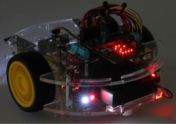 Immagine prodotto Joy-it Robot in kit da montare Micro Bit JoyCar kit costruire MB-Joy-Car
