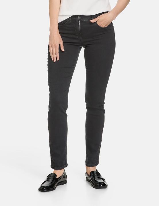 Produktbild Gerry Weber 5-Pocket Jeans SOLINE BEST4ME Slim Fit Kurzgrösse Hose Jeans lang - 63176 (36)