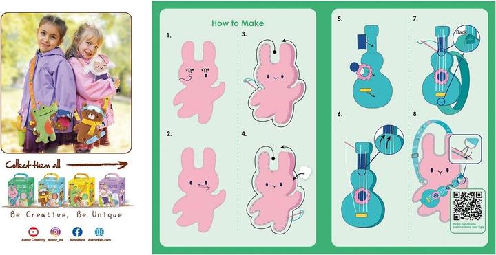 Actual product image Avenir Sewing kit hanger bunny