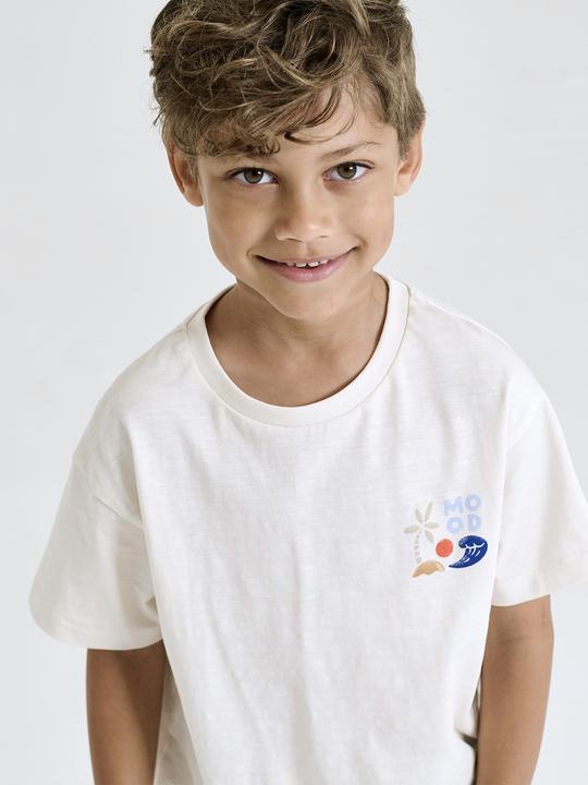 Actual product image Vertbaudet Jungen T-Shirt mit XL-Print hinten und Recycling-Baumwolle (110)