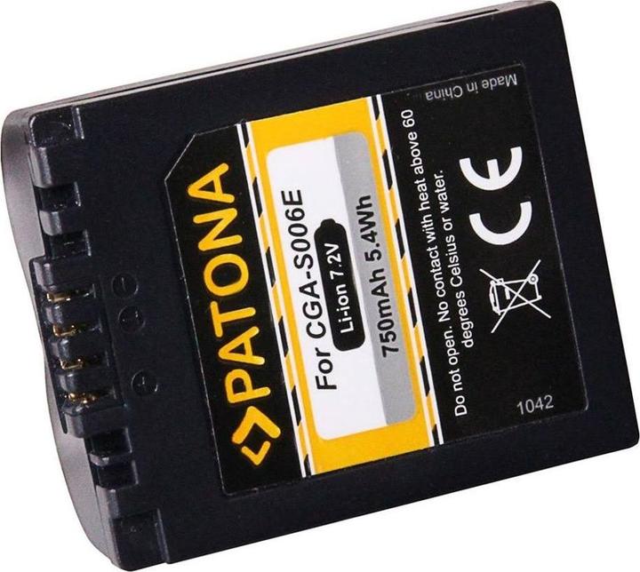 Immagine prodotto Patona Panasonic CGA-S006E (Accumulatore di carica elettrica)