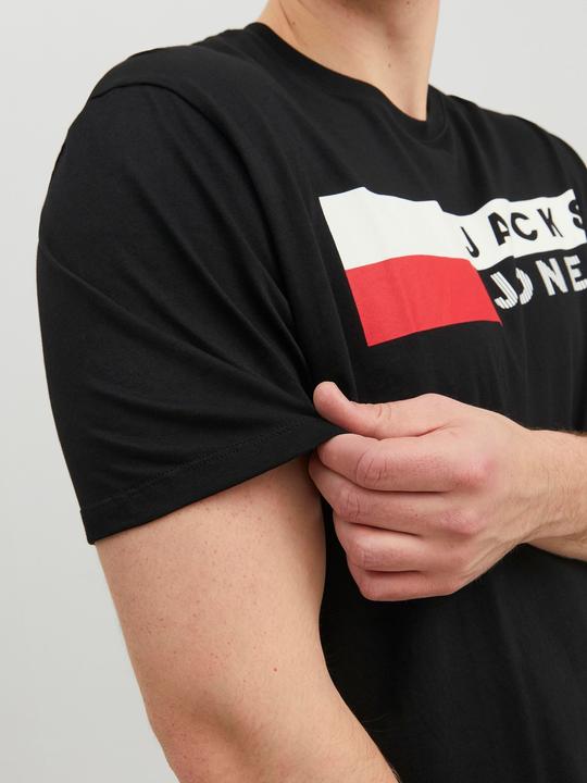 Produktbild Jack & Jones Logoprint Plus size T-shirt (5XL)