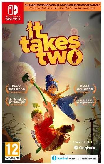 Produktbild EA Games It Takes Two (Code in a Box) (Switch, Switch Lite, Switch OLED, Multilingual)