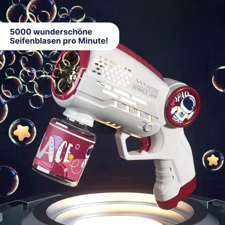 Image du produit Hermex Pistolet à bulles de savon spatial Machine à bulles automatique Bubble Maker