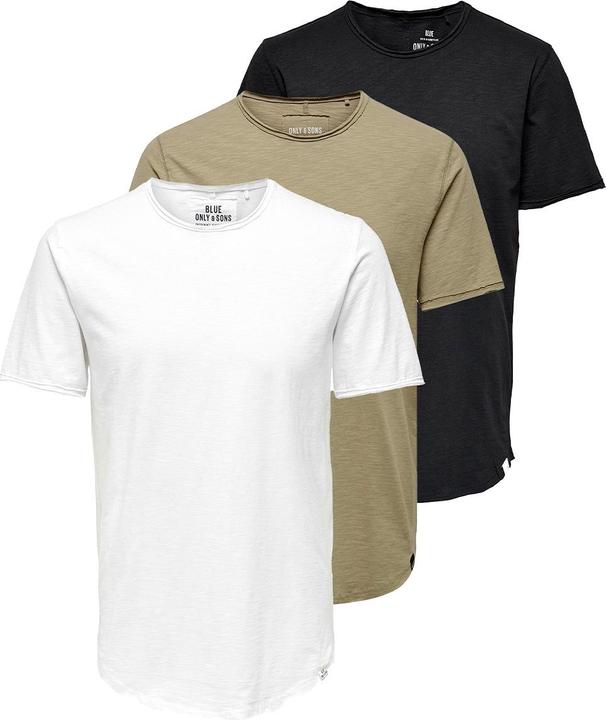 Produktbild Only & Sons 3er Pack BENNE T-Shirt (XL)