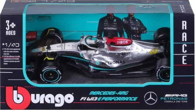 Image du produit Bburago 18-38065 F1- MERCEDES W13 EPerformance (2022)#44 Hamilton 1:43