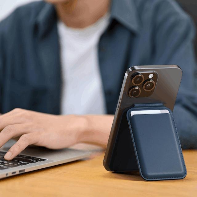 Actual product image Satechi Magnetic wallet stand for iPhone (Apple iPhone X)