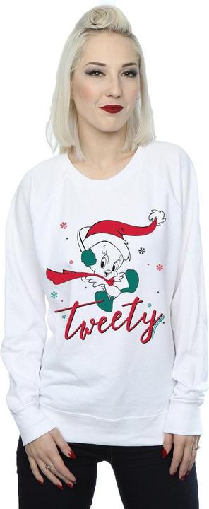 Produktbild Looney Tunes Tweety Pie Christmas Sweatshirt (S)