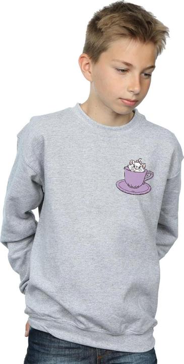 Immagine prodotto Disney Aristocats Marie In Cup Breast Print Felpa Ragazzi (116)