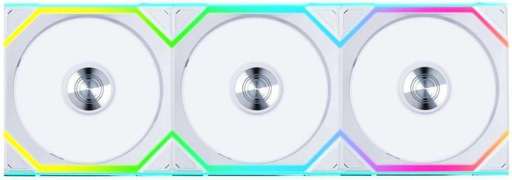 Actual product image Lian-Li UNI FAN SL Wireless ARGB PWM fan, 3-pack incl. controller - 120 mm, white (120 mm, 3 x)