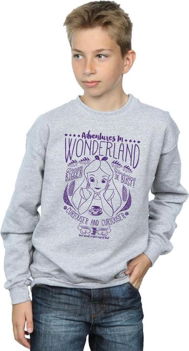 Actual product image Disney Boys Alice In Wonderland Adventures Sweatshirt (116)
