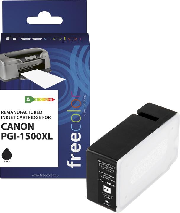 Actual product image Freecolor Cartridge Canon PGI-1500XL black remanufactured