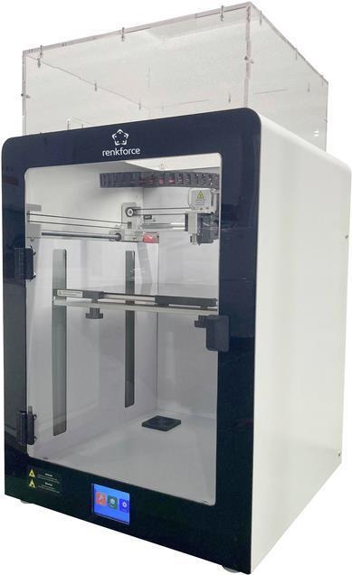 Renkforce Pro 6+ 3D Drucker beheizbares Druckbett, Dual-Düsen-System (Single Ext