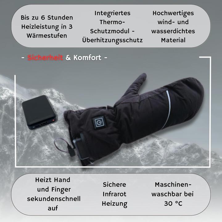 Actual product image North Heat Heated gloves (S)