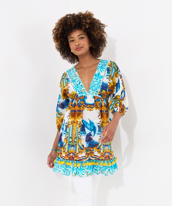 Produktbild Joe Browns Ship Print Pom-Pom Trim Tunic (10)