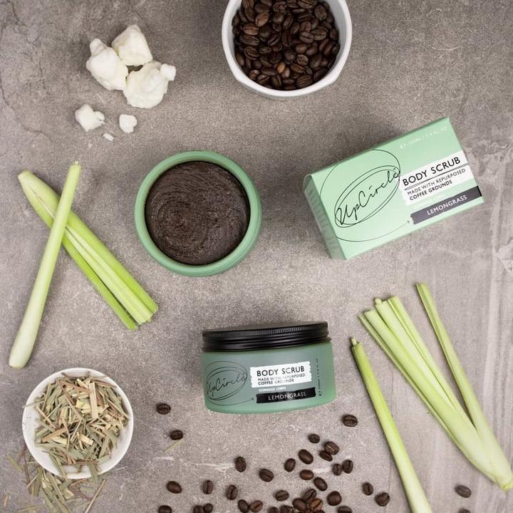 Actual product image UpCircle Body scrub Coffee Body Scrub with Lemongrass 220 ml (220 ml)