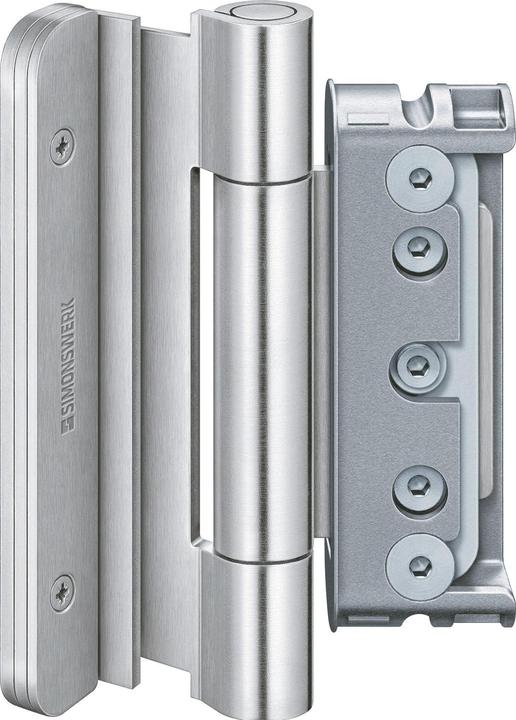 Produktbild Simonswerk Türband BAKA Protect 4040 3D FD MSTS Stiftsicherung,1 Satz= 3Stk. Stahl verzinkt