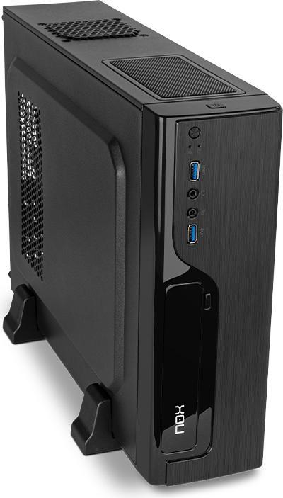 Immagine prodotto Nox Lite070 - PC - Nero - ITX - micro ATX - ABS - SPCC - Acciaio - 7,5 cm - 25,6 cm (mATX, ITX)
