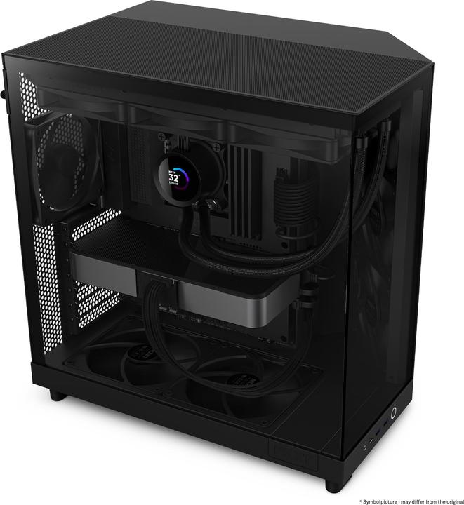 Actual product image NZXT H6 Air Flow Mid Tower (mATX, ATX, Mini-ITX)