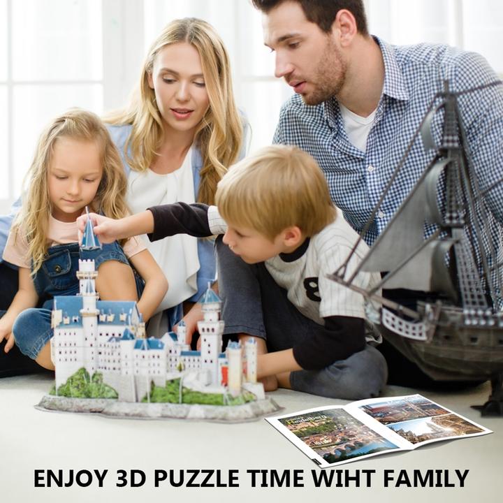 Immagine prodotto Cubicfun 3D Puzzle Schloss Neuschwanstein 121 Teile (121 pezzi)