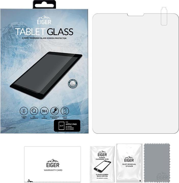 Produktbild Eiger Mountain Glass Clear Tablet (1 Stück, IPad Pro 11 (2020))