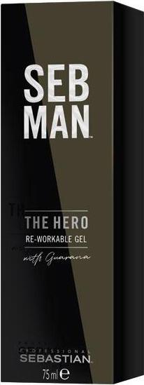 Actual product image Sebastian The Hero Re-Workable Gel (Hair wax, 75 ml)
