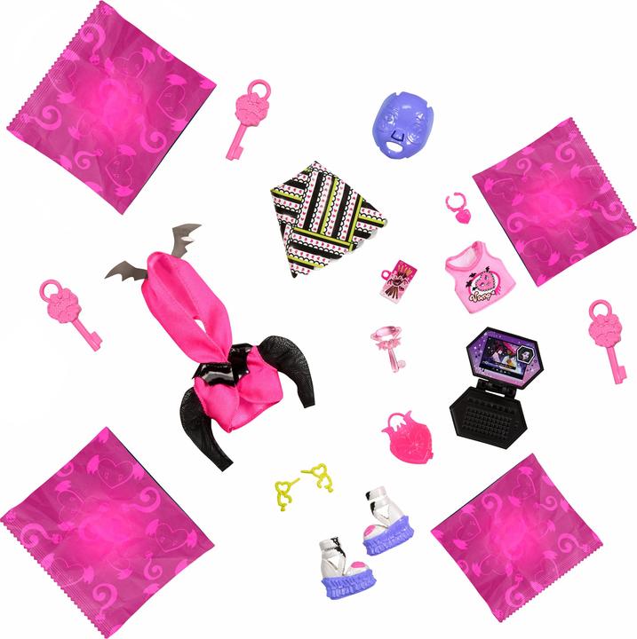 Actual product image Monster High Skulltimates Secrets - Series 3 Draculaura