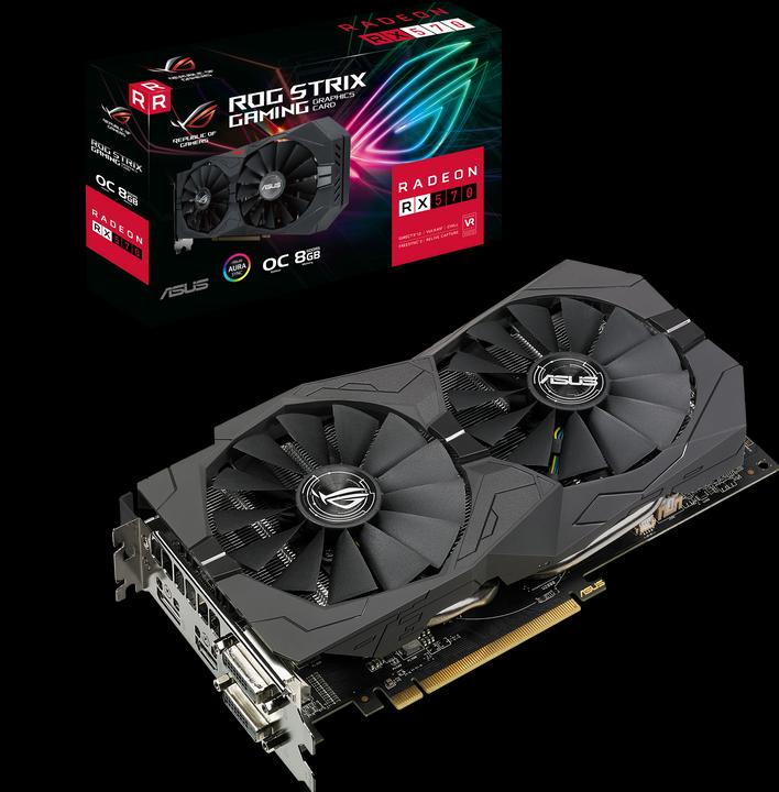 Produktbild ASUS Radeon ROG STIX RX570 O8G GAMING (8 GB)