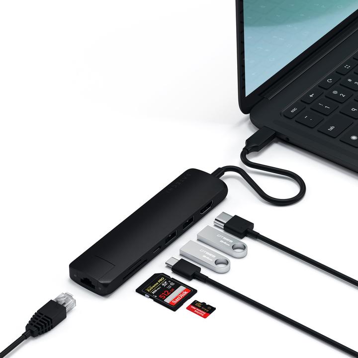 Immagine prodotto Satechi ST-UCSMA3K (USB-C, 7 Porti)