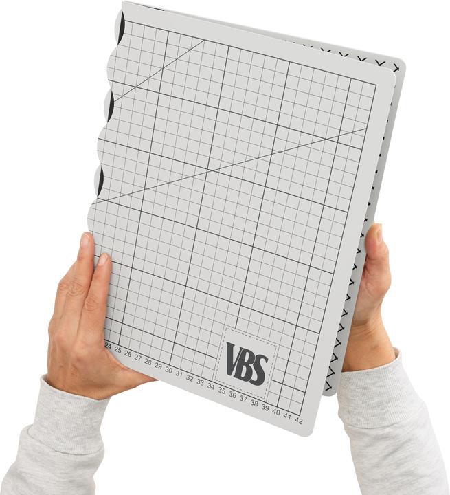 Image du produit VBS Tapis de découpe pliable "Cool Grey", autocicatrisant (29,7 x 42 cm)
