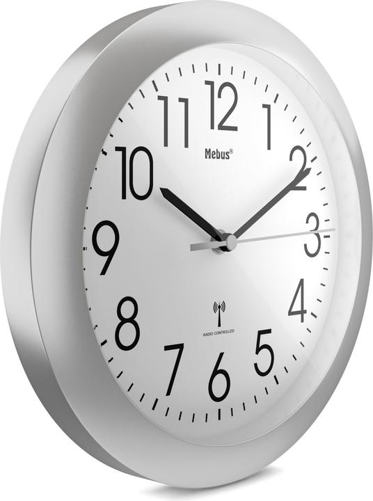 Produktbild Mebus Funk-Wanduhr (25 cm)
