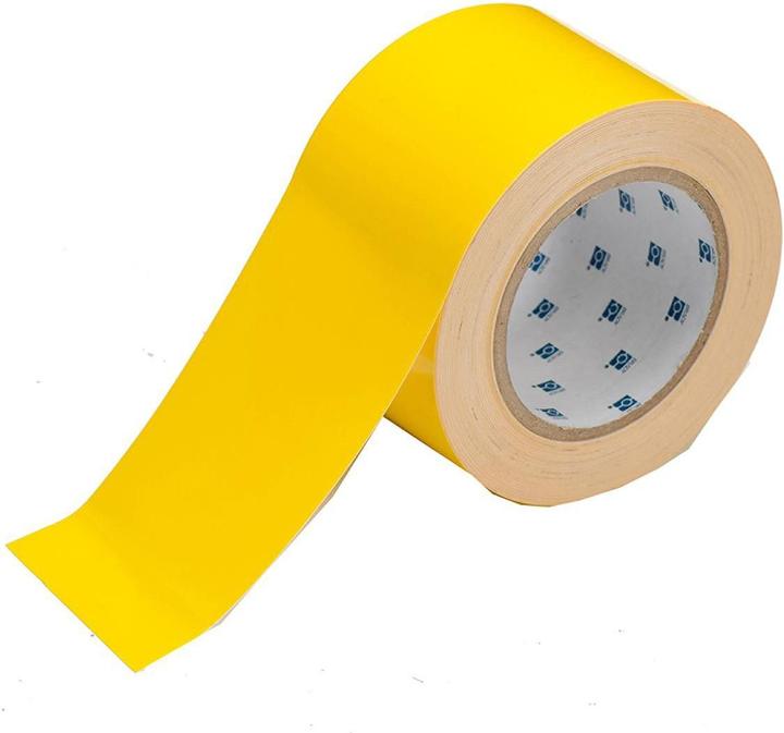 Immagine prodotto Brady B-3, nastri per marcare i pavimenti, vinile, giallo, 76,20 mm x 30,48 m