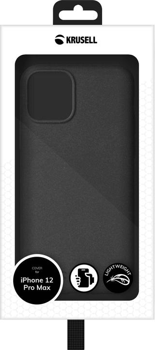 Productafbeelding Krusell SandCover Apple iPhone 12 Pro Max zwart (Apple iPhone 12 Pro Max)