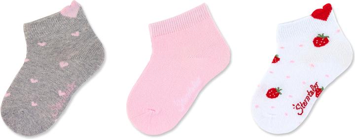 Immagine prodotto Sterntaler Calze da ginnastica 3-pack cuore (confezione da 3, 31 - 34)
