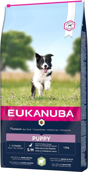 Eukanuba Cucciolo di agnello di razza piccola/media (Junior, 1 pz., 12000 g)