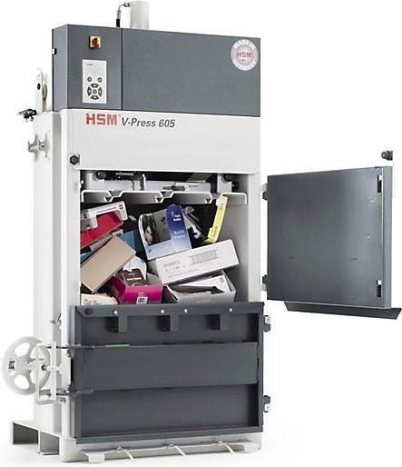 Actual product image HSM Vertical baler