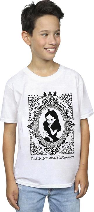 Actual product image Disney Boys Alice In Wonderland Frame T-Shirt (140, 146)