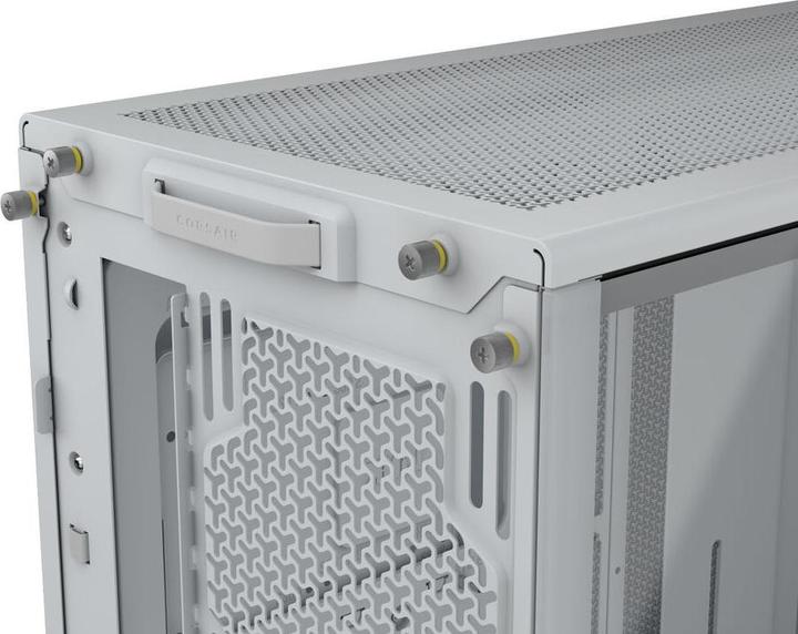 Produktbild Corsair 4000D FRAME WHITE MID CASE (Mini-ITX, ATX, E-ATX, mATX)