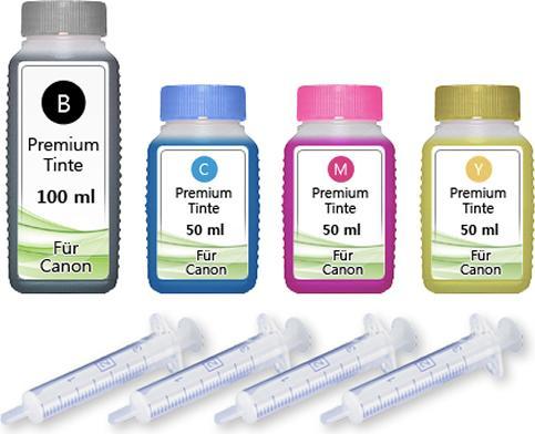 Produktbild Druckfuxx 250ml NACHFÜLL TINTE für CANON PIXMA MP540 MP550 MP560 MP620 MP630 MP6