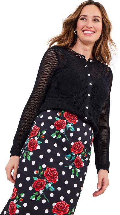 Immagine prodotto Joe Browns Sheer Rose Lace Cardigan (40)