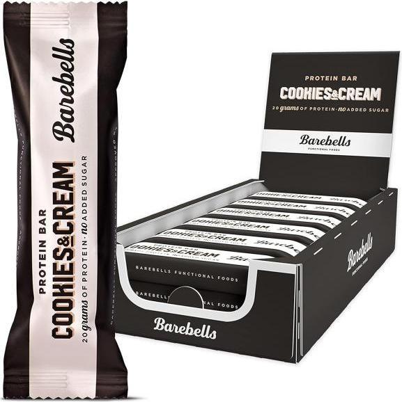 Actual product image Barebells Protein Bar (Cookies and Cream, 1 pcs., 55 g)