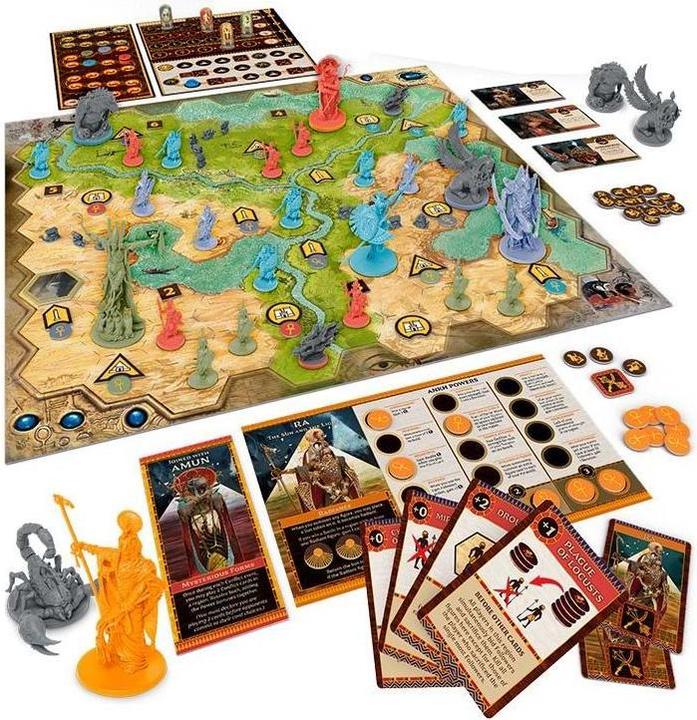 Produktbild Asmodée CMND0149 - Ankh - Brettspiel, 2-5 Spieler, ab 12 Jahren (DE-Ausgabe) (Deutsch)