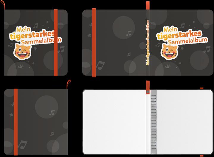 Produktbild Tigermedia Sammelalbum (Deutsch)