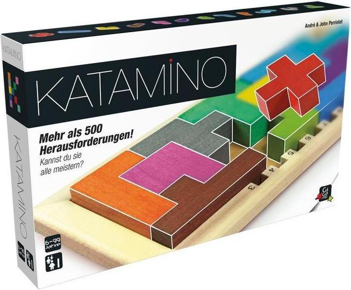 Produktbild Gigamic GIGD2016 - Katamino, Knobelspiel, für 1-2 Spieler, ab 8 Jahren (DE-Monoausgabe) (Deutsch)