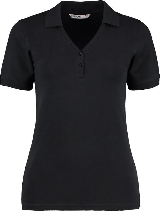 Kustom Kit Sophia Comfortec Poloshirt VAusschnitt